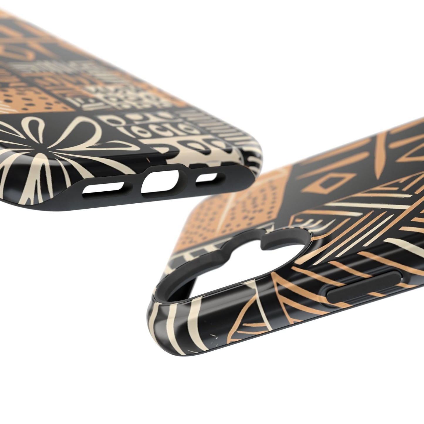 Tribal Geo-Pattern MagSafe Case – Bold Ethnic Design