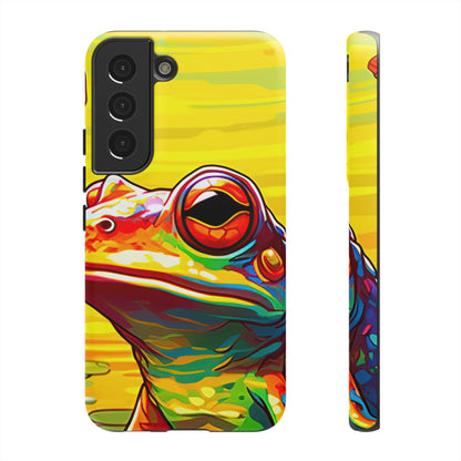 Vibrant Rainbow Frog Design – Samsung Galaxy Case