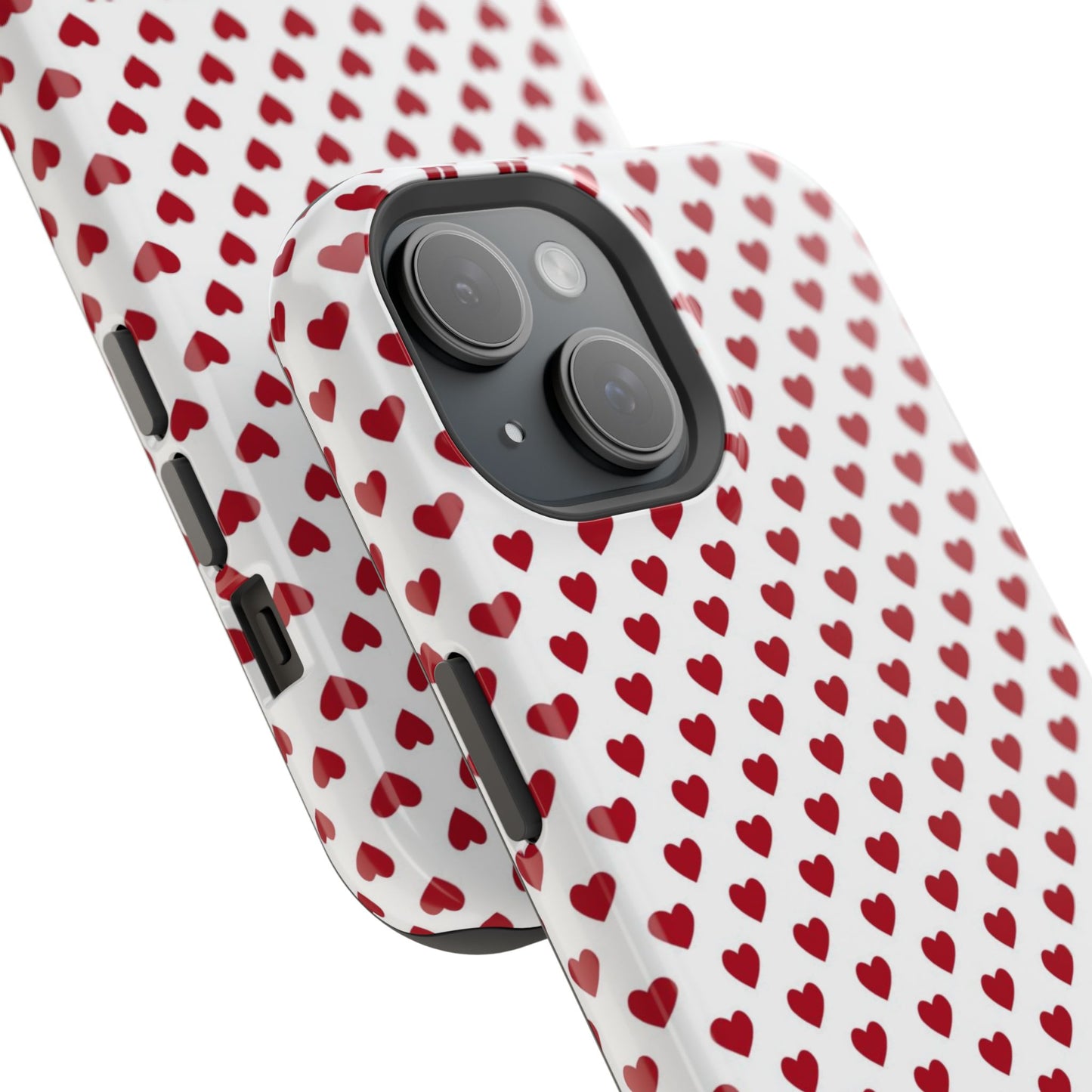 Red Hot Hearts MagSafe iPhone Case