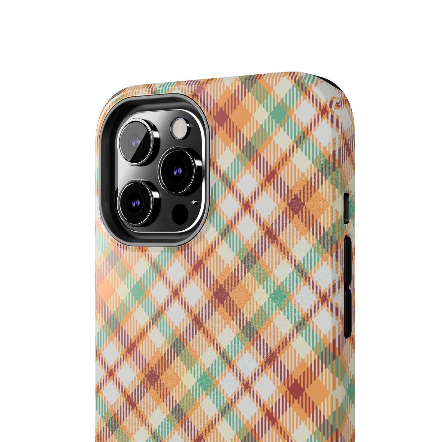 iPhone Case - Autumn Harvest Plaid Design