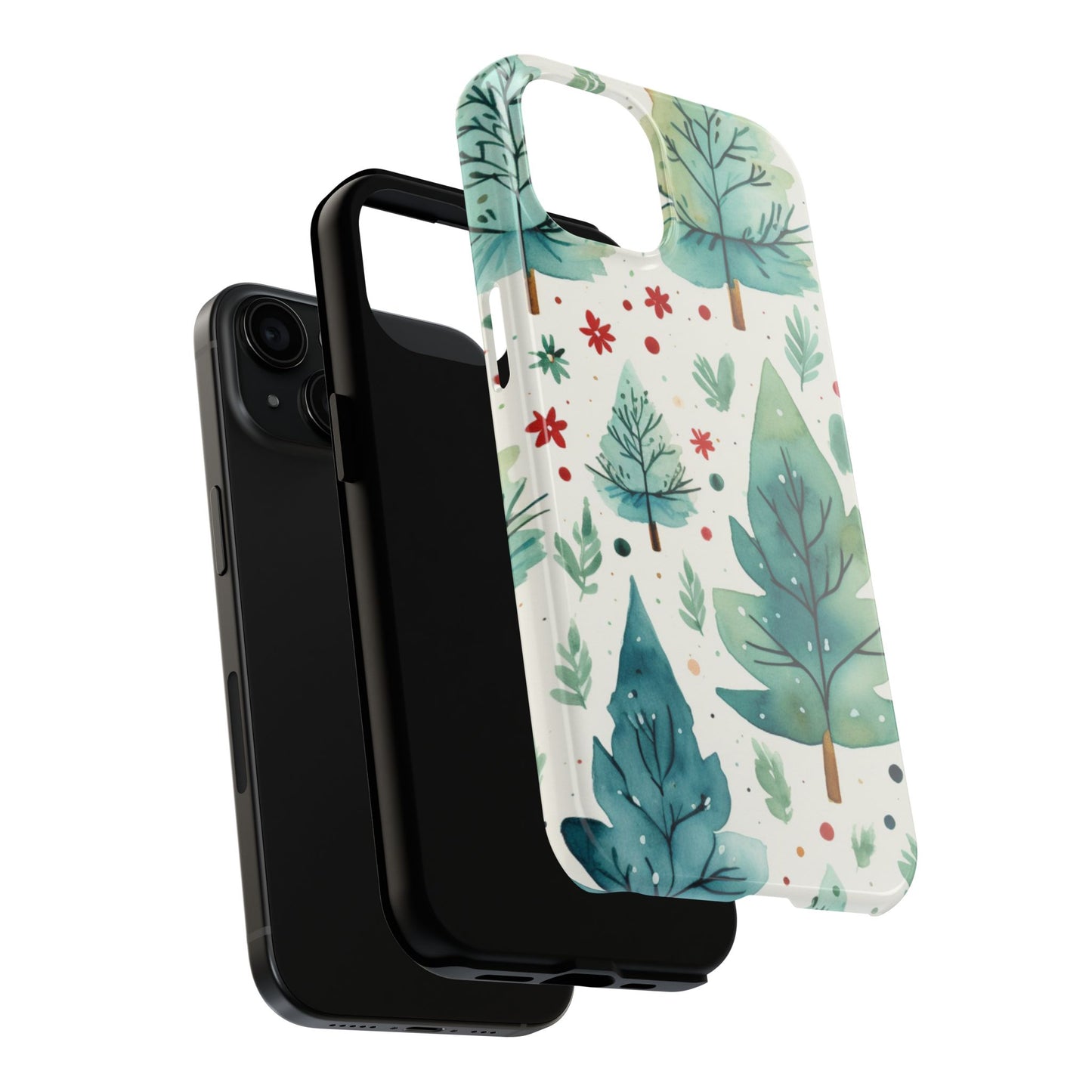 Watercolor Winter Forest - iPhone Series Case