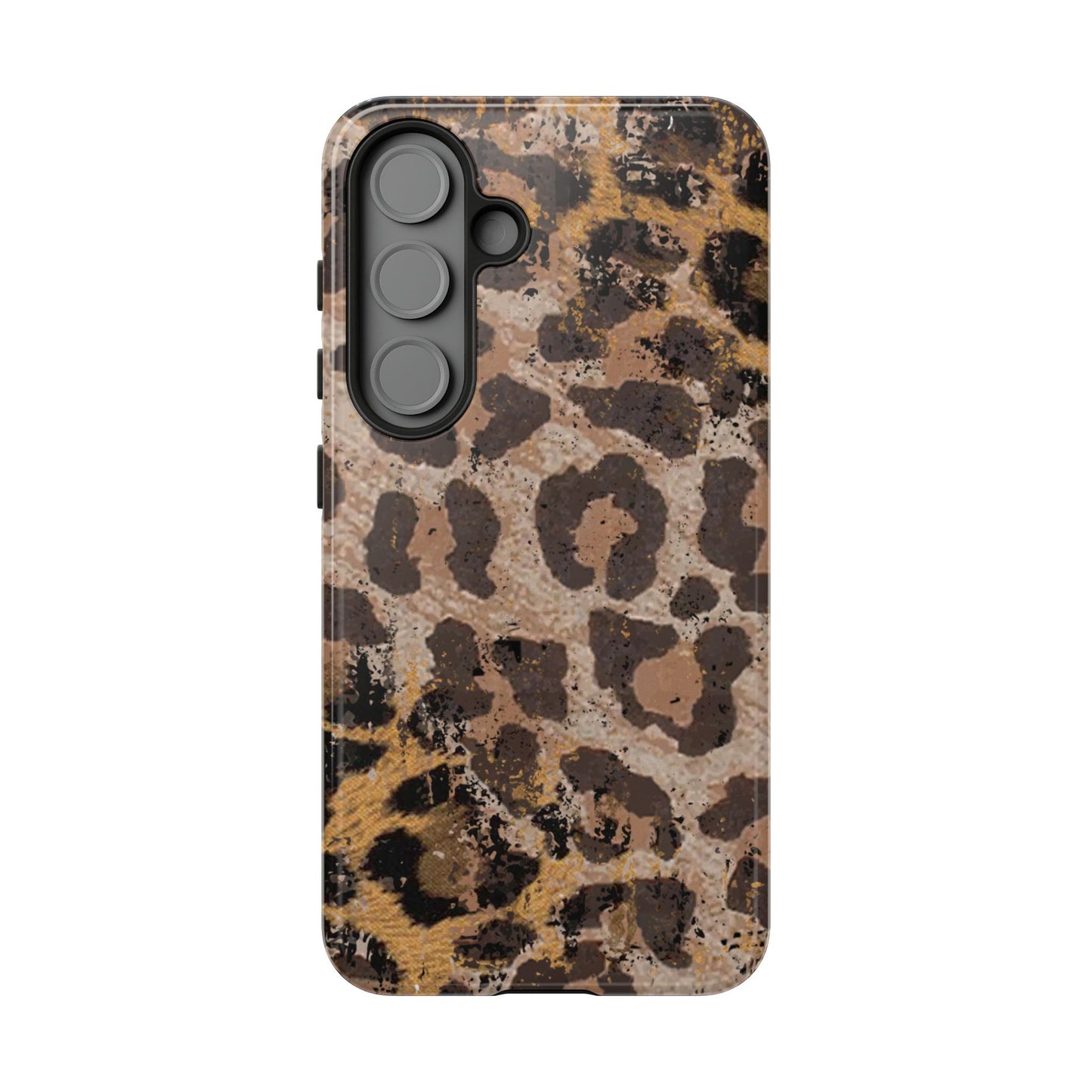 Vintage Distressed Leopard Print - Samsung Galaxy Series Case