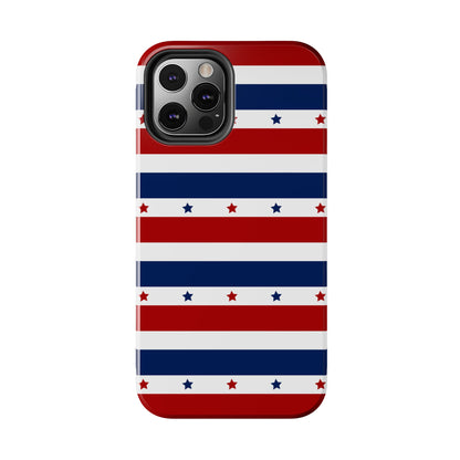 Patriotic Stars iPhone Case