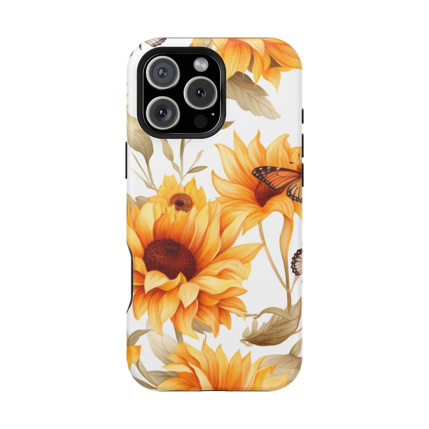 Sunflower & Monarch Garden - MagSafe iPhone Series Case