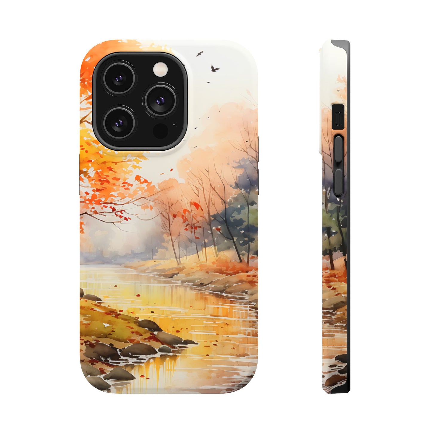 Autumn River Serenity – MagSafe iPhone Case