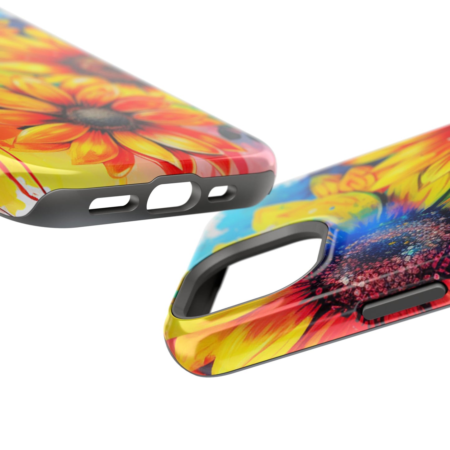 Vibrant Sunflower Splash - MagSafe iPhone Series Case