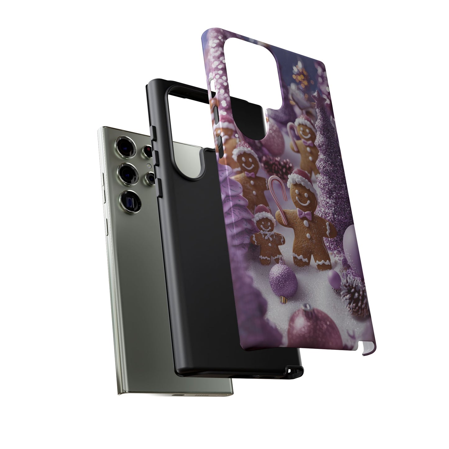 Pink Frosted Gingerbread Forest - Samsung Galaxy Series Case