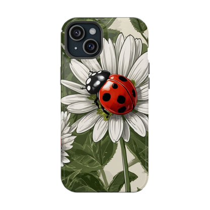 Ladybug & Daisy Garden Charm - MagSafe iPhone Case