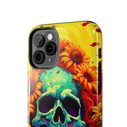 Sun Kissed Skull iPhone Case