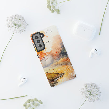 Autumn River Serenity – Samsung Galaxy Case