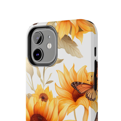 Sunflower & Monarch Garden - iPhone Series Case