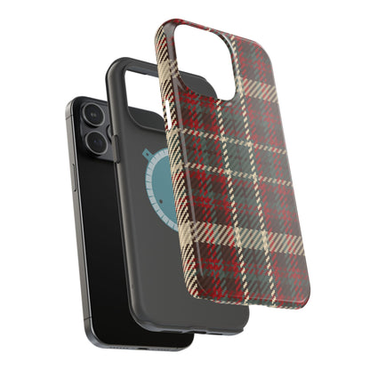 Cozy Rustic Plaid - MagSafe iPhone Series Case