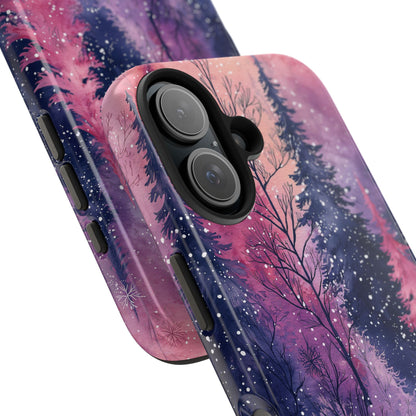 Sunset Snow Forest - iPhone Series Case