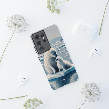 Arctic Serenity Seal iPhone Case