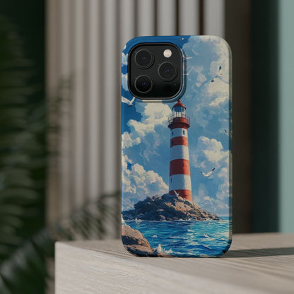 Iphone Case - Majestic Lighthouse Scene Design