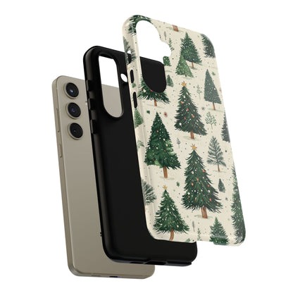 Festive Christmas Tree Forest Pattern – Samsung Galaxy Series Case