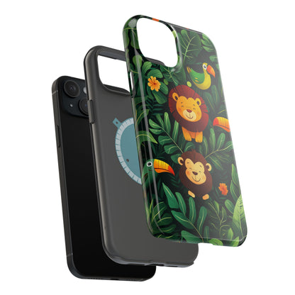 Jungle Friends Safari - MagSafe iPhone Series Case