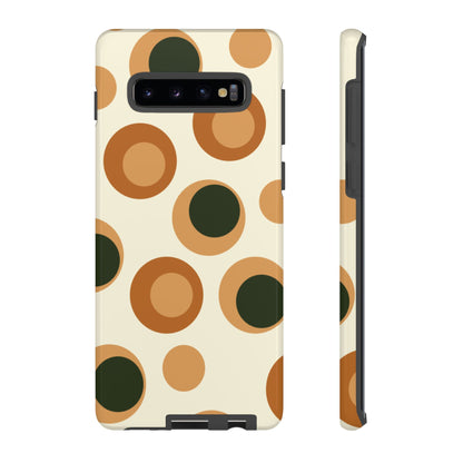 Retro Earthy Circles - Samsung Galaxy Case