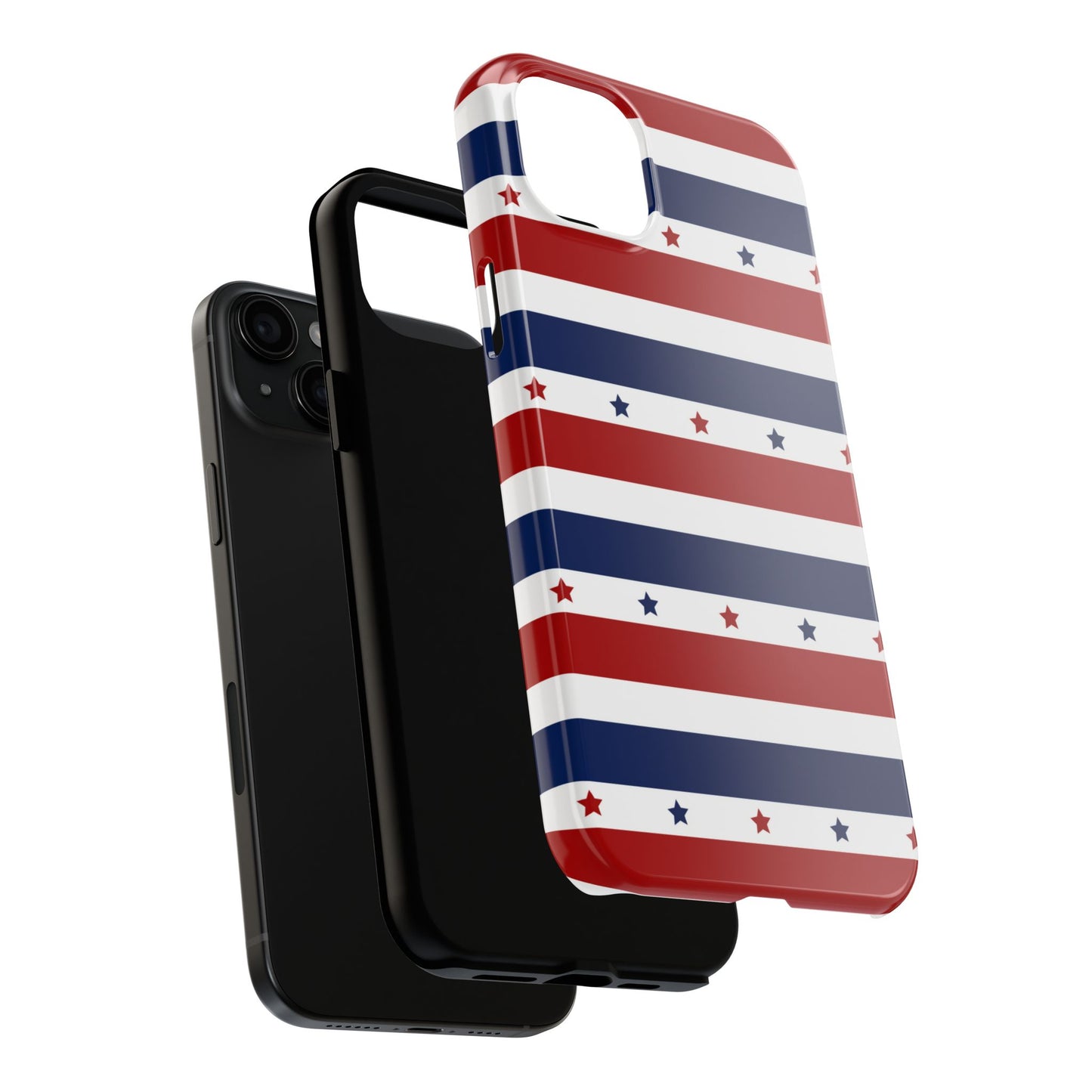 Patriotic Stars iPhone Case