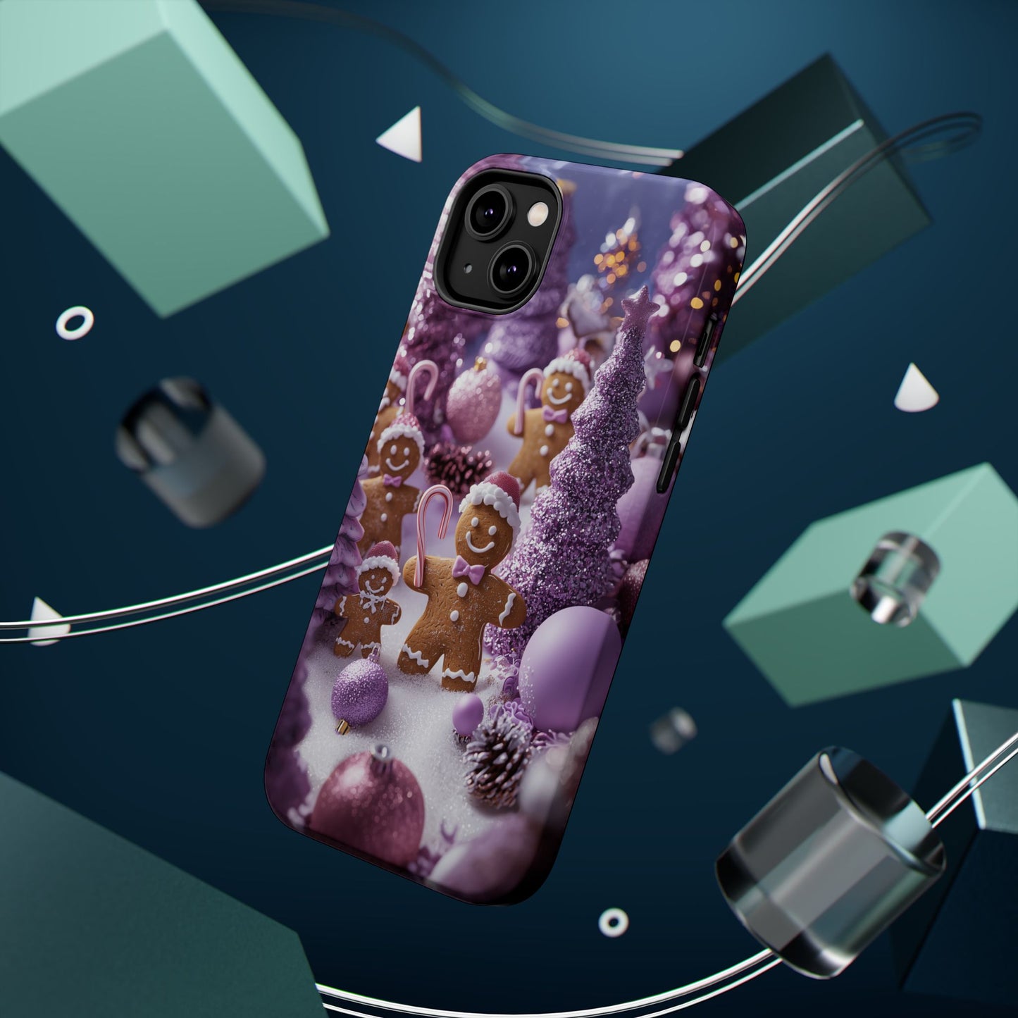 Pink Frosted Gingerbread Forest - MagSafe iPhone Series Case