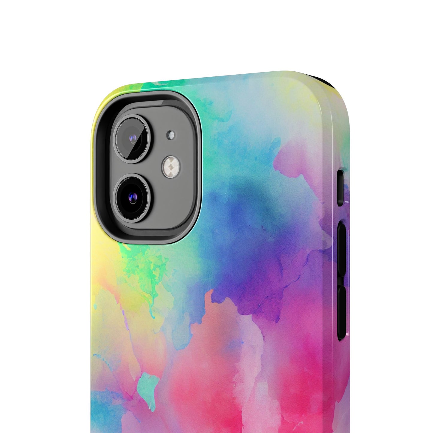 Pastel Watercolor Dream iPhone Case – Slim Profile, Glossy Finish