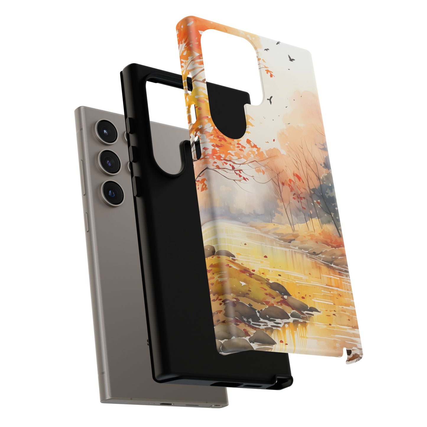 Autumn River Serenity – Samsung Galaxy Case