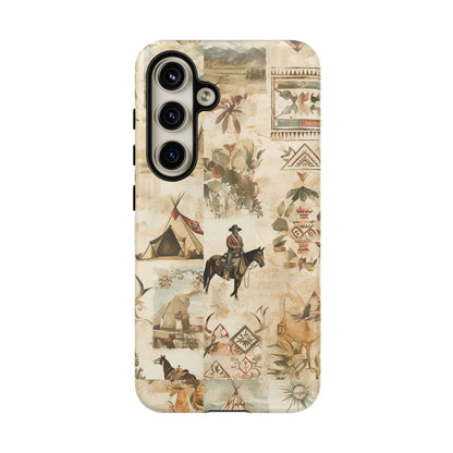 Western Collage Case | Vintage Country Aesthetic