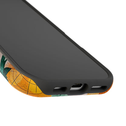 Tropical Pineapple MagSafe iPhone Case – Vibrant Fruit Design, Tough Dual-Layer Protection