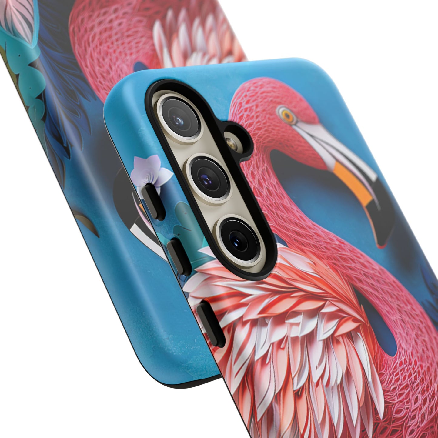 Flamingo Dreams – Bold Tropical Samsung Case