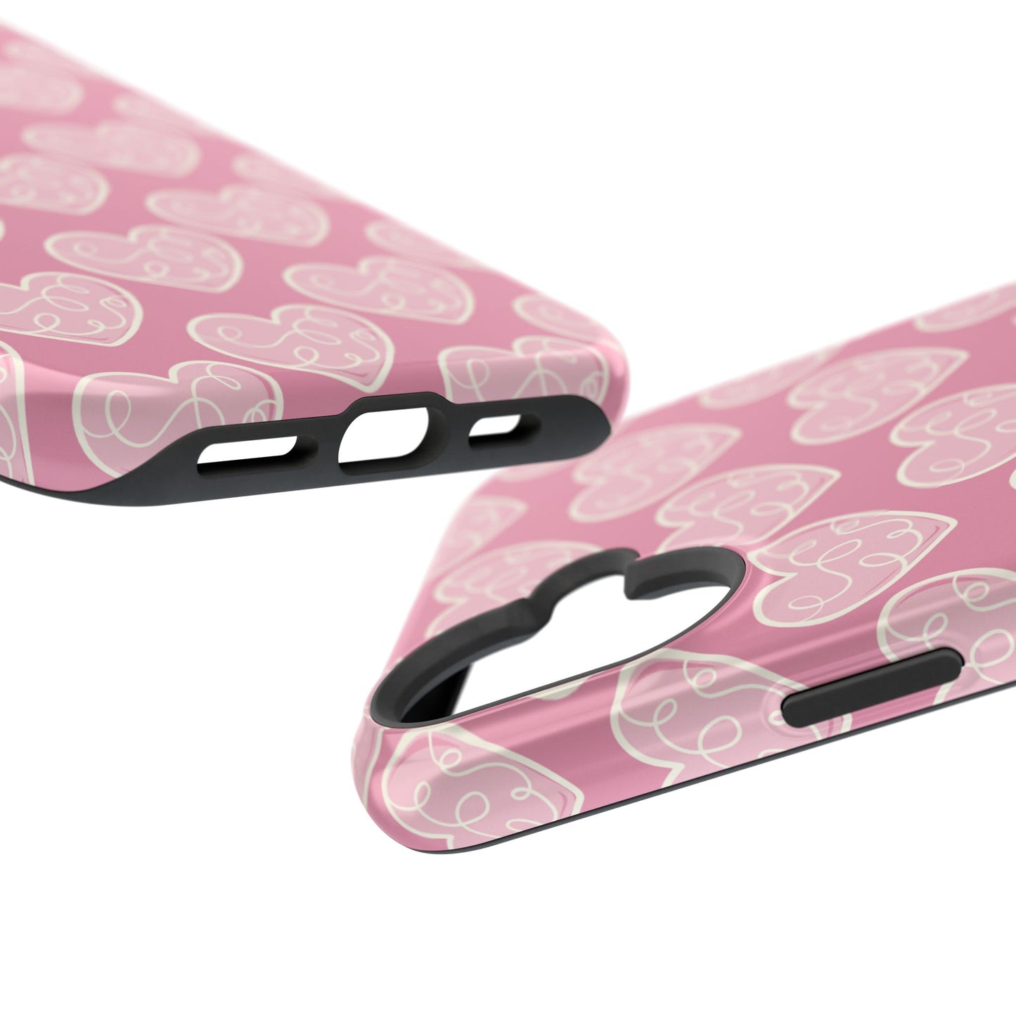 Soft Pink Hearts – MagSafe Case