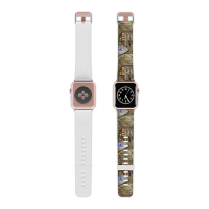  Whimsical Road Trip Collage Apple Watch Band