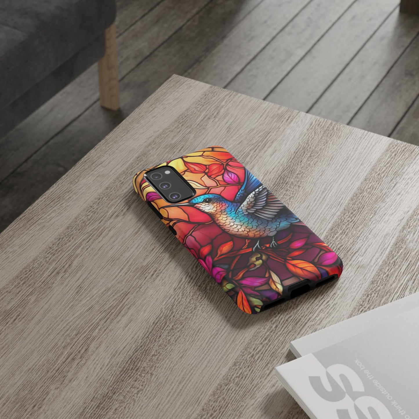 Radiant Multicolor Bird Artwork - Samsung Galaxy Case