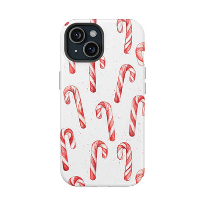 Candy Cane Christmas Pattern – MagSafe iPhone Series Case