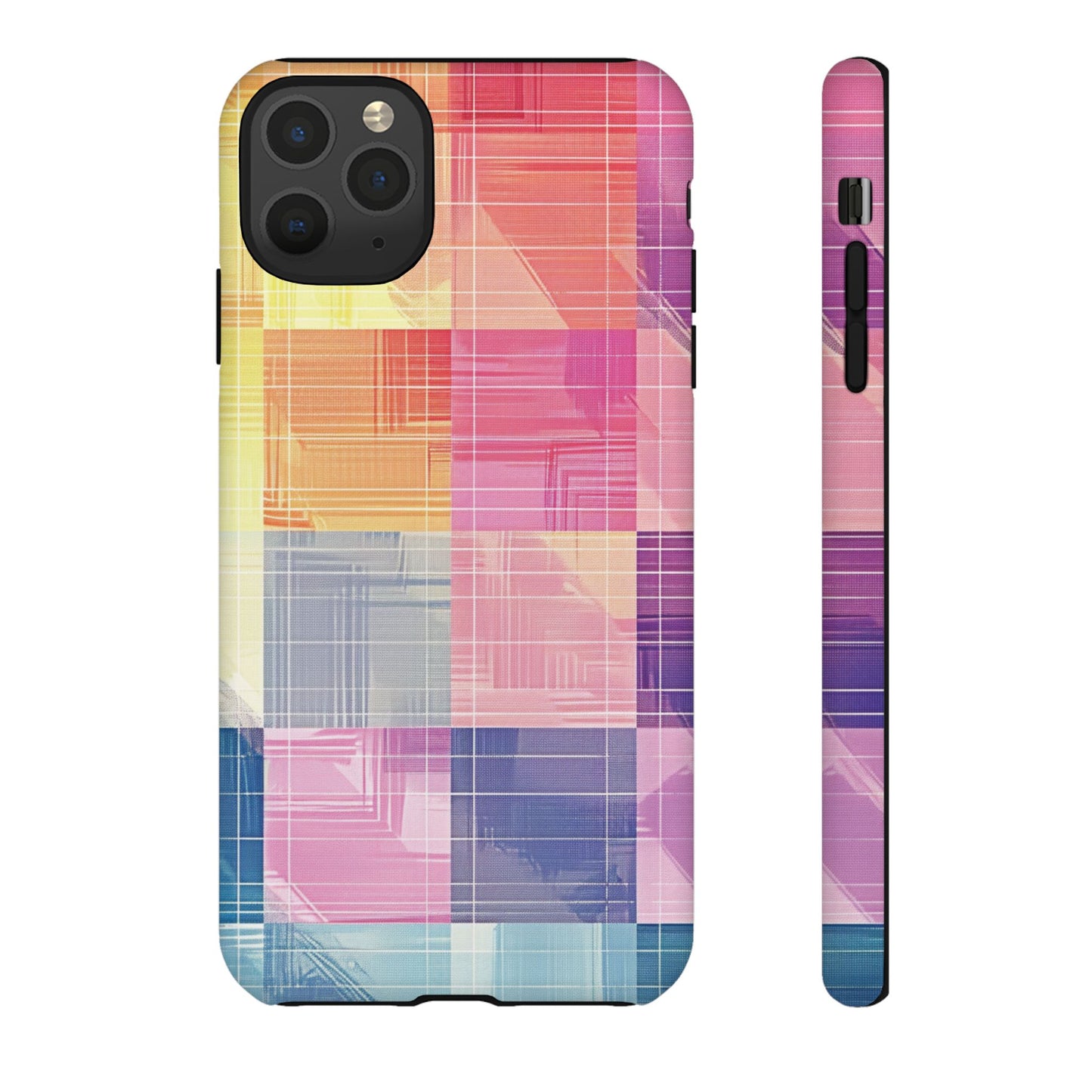 Pastel Panache Watercolor Plaid Case