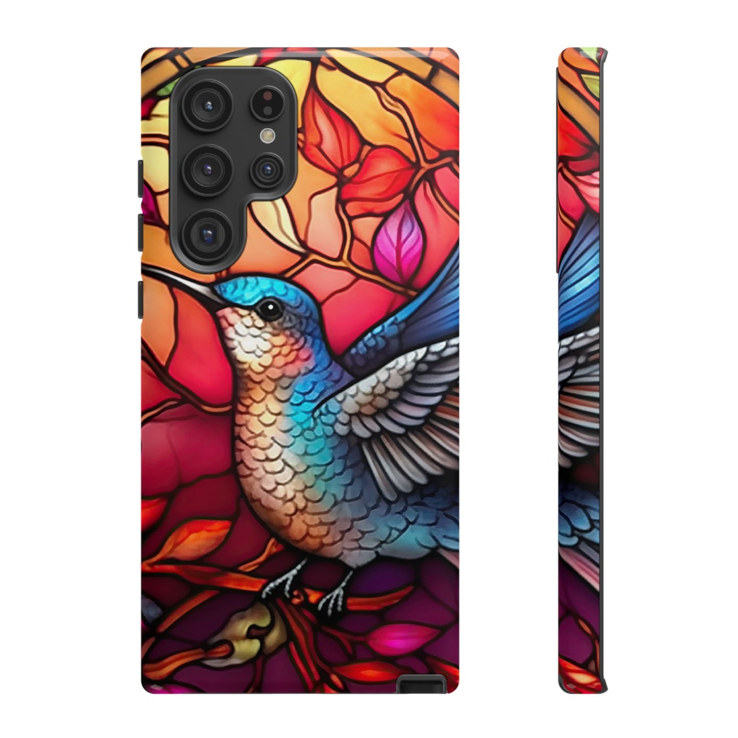 Radiant Multicolor Bird Artwork - Samsung Galaxy Case