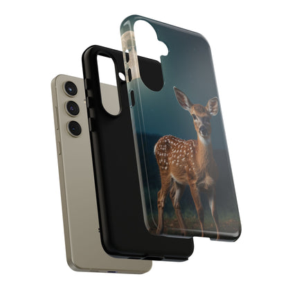 Samsung Galaxy Case – Mystic Fawn Under the Moonlit Sky