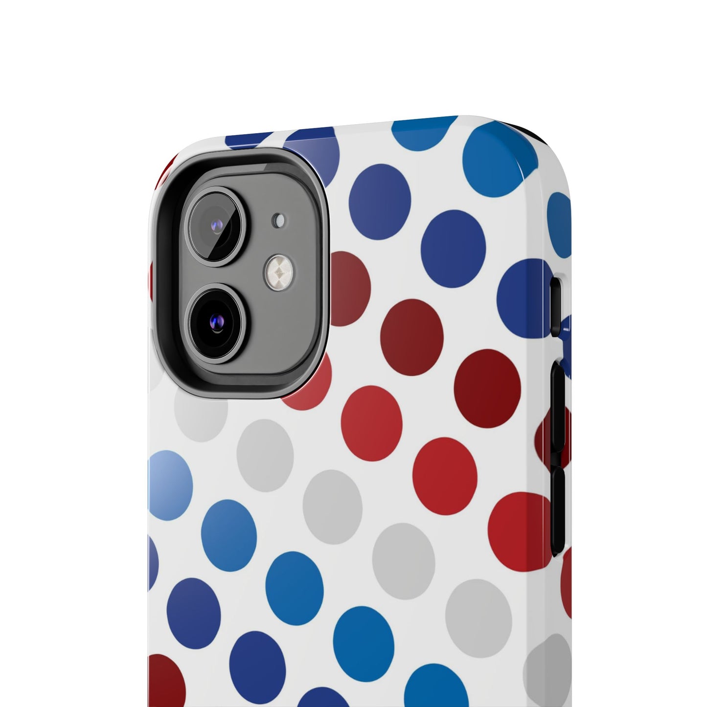 Patriotic Polka Dots - iPhone Case