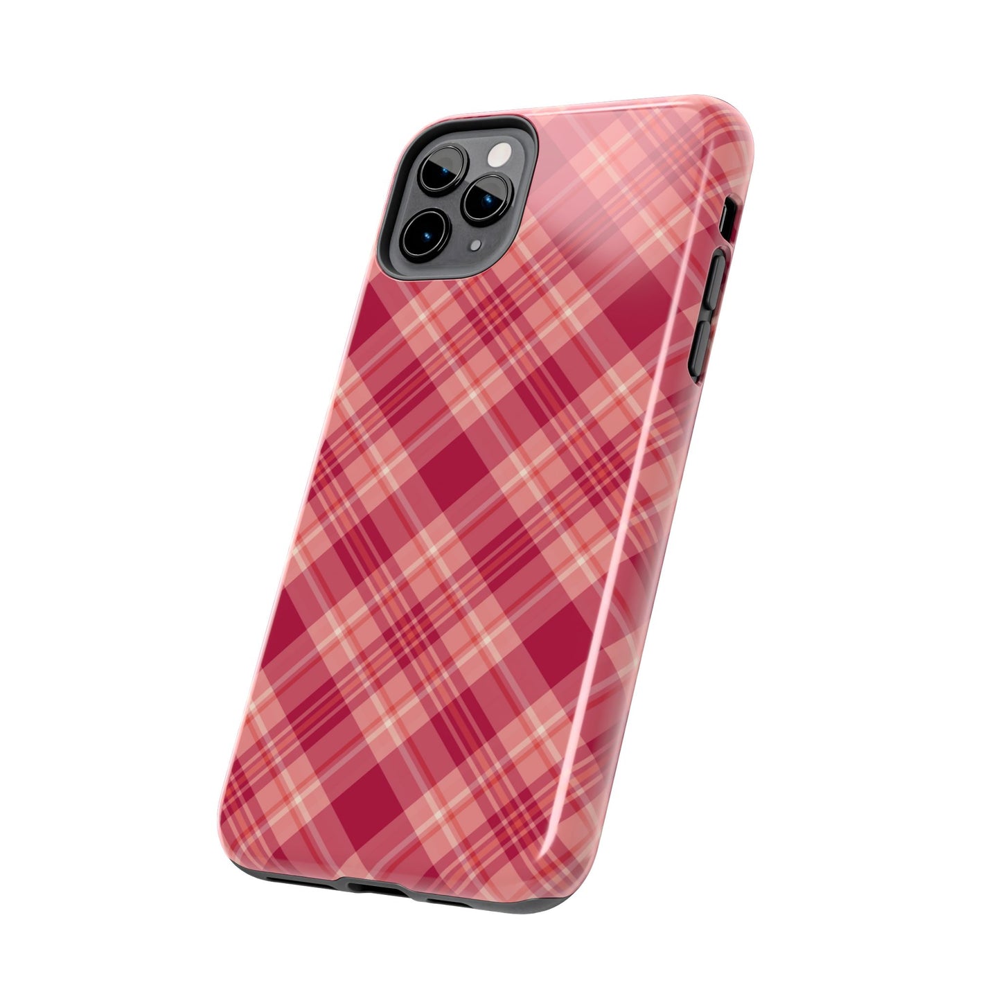 Rustic Red Plaid – iPhone Series Case