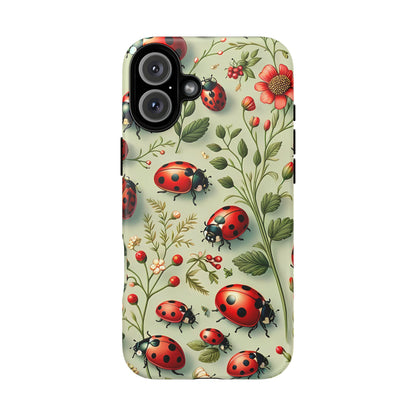 Ladybug Phone Case - Tough Dual Layer Protection - Perfect Gift For The Ladybug Lover In Your Life