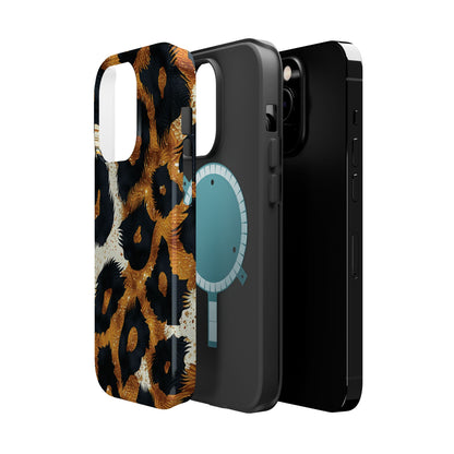 Safari Noir Gold Leopard iPhone Case