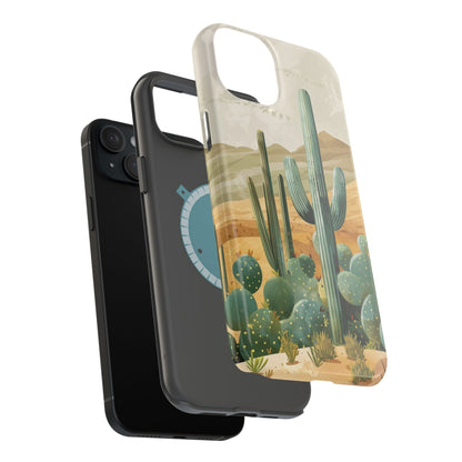 Desert Oasis Cactus iPhone Case