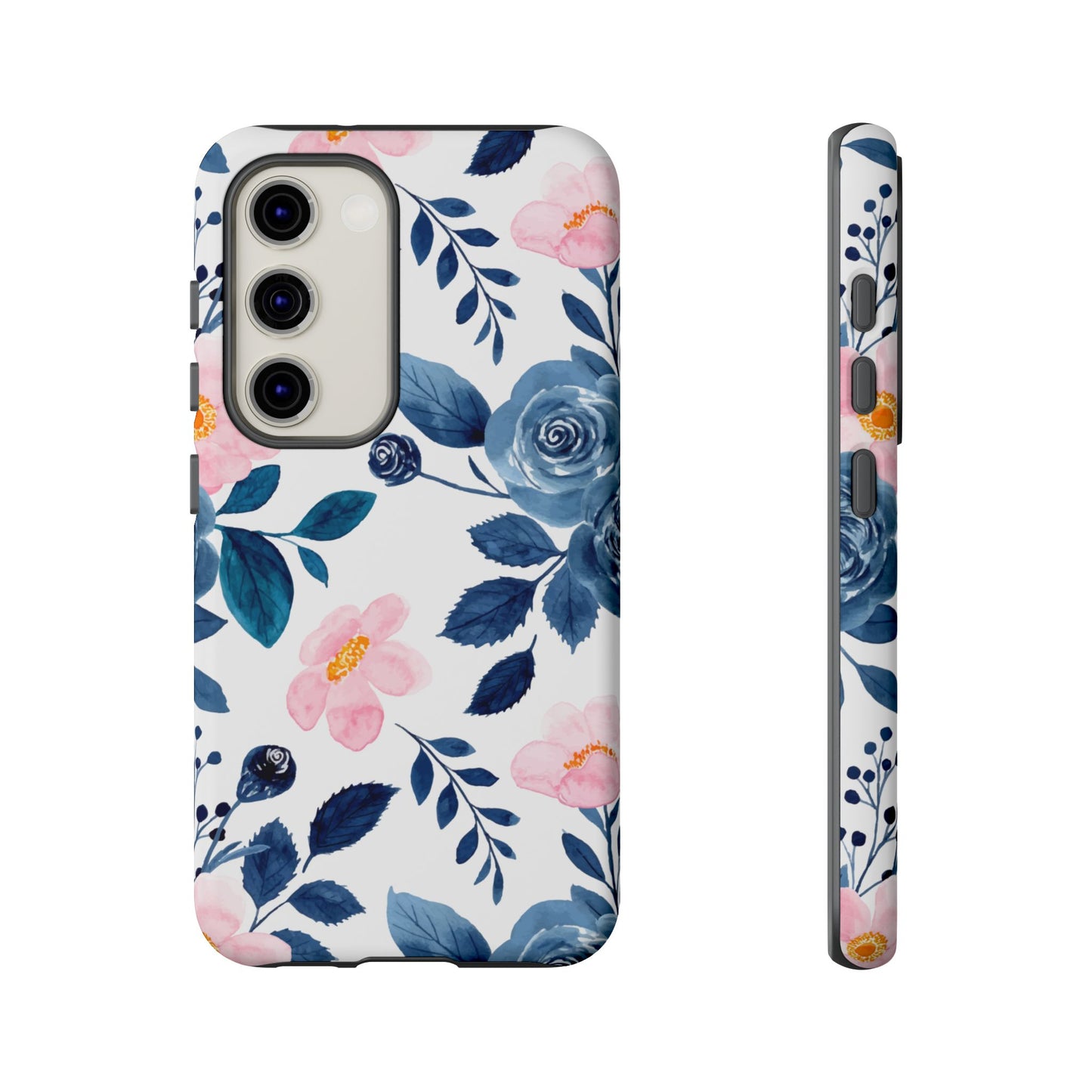 Pastel Garden Charm – Samsung Galaxy Case with Delicate Floral Design