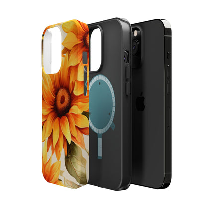 Classic Sunflower Bloom - MagSafe iPhone Series Case