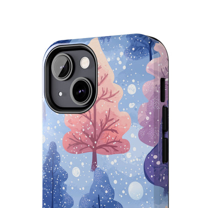 Pink & Purple Winter Wonderland - iPhone Series Case