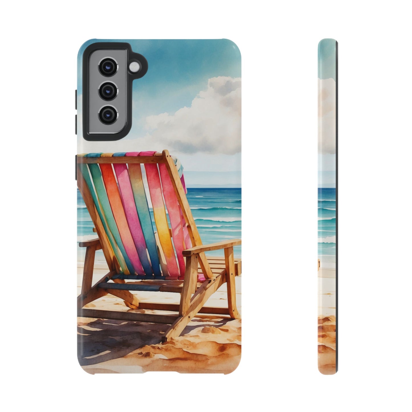 Vibrant Beach Escape Samsung Galaxy Case – Colorful Summer Design