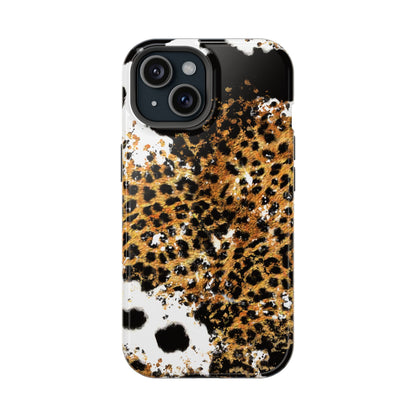 Bold Leopard Ink Splash - MagSafe iPhone Series Case