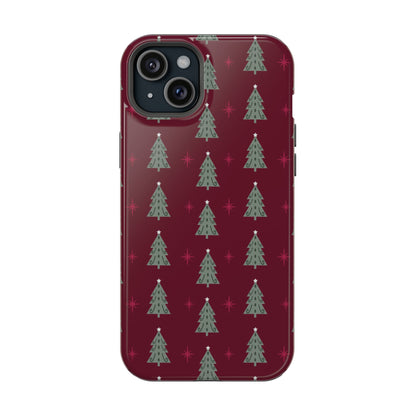 Retro Christmas Tree Pattern – MagSafe iPhone Series Case