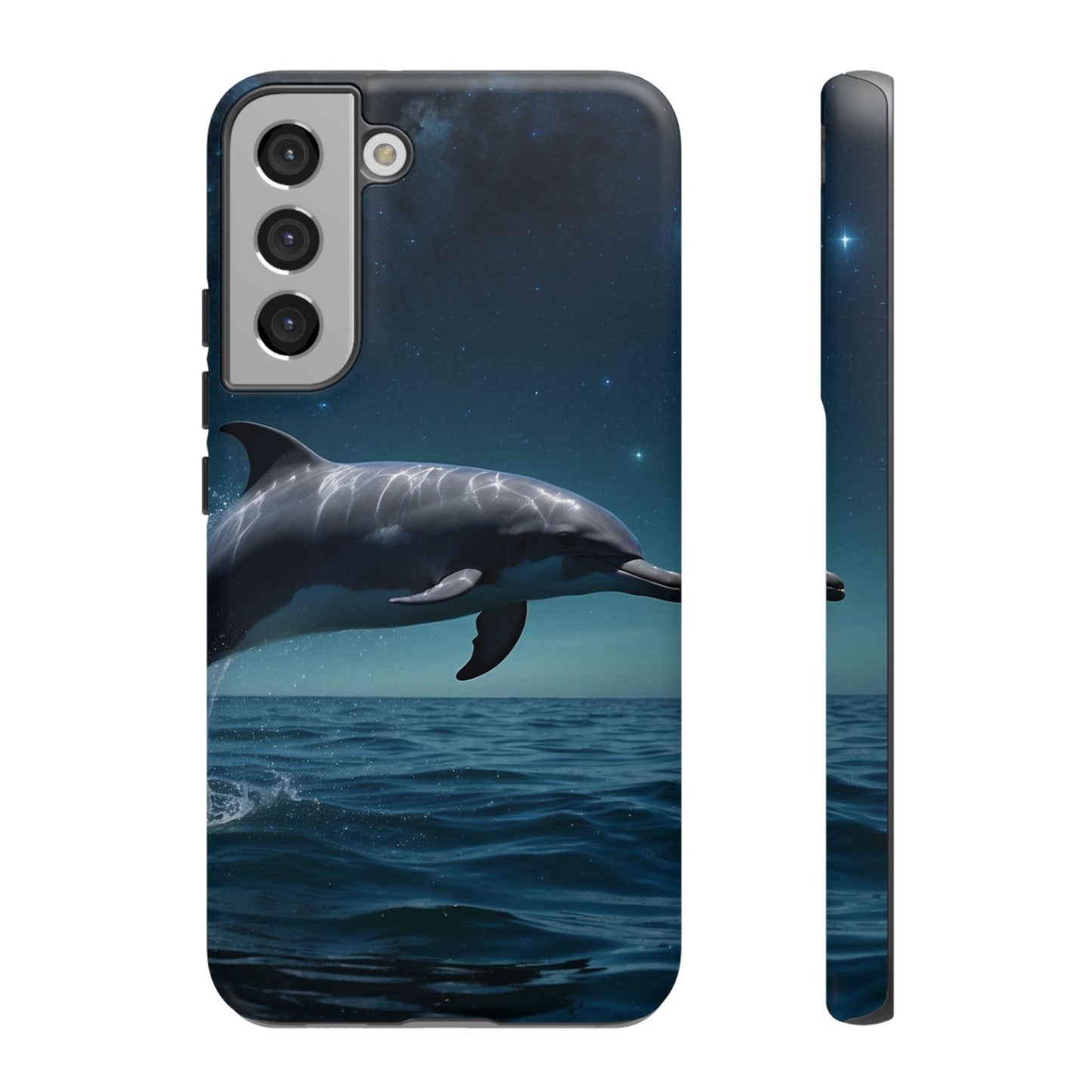 Midnight Ocean Dolphin - Samsung Galaxy Case