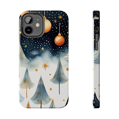 Winter Wonderland Gold Ornament – iPhone Series Case