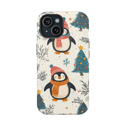 Snowy Christmas Cheer MagSafe iPhone Case